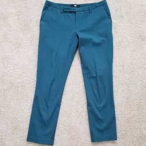 Teal Mossimo Ankle Pants